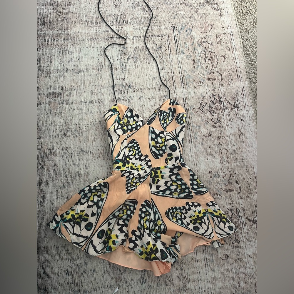 Butterfly jumper romper